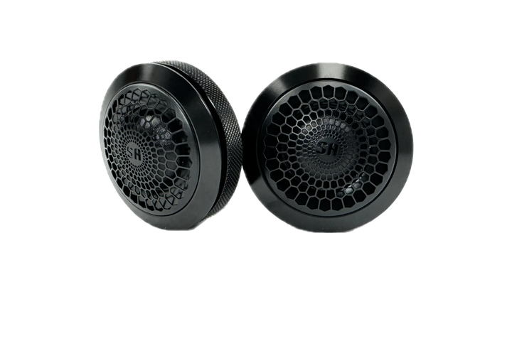 Sundown Audio SA-1T 2.25" High Fidelity Neodymium Dome Tweeters with Aluminum Body and 1" Voice Coil - 65 Watts Rms 4-ohm