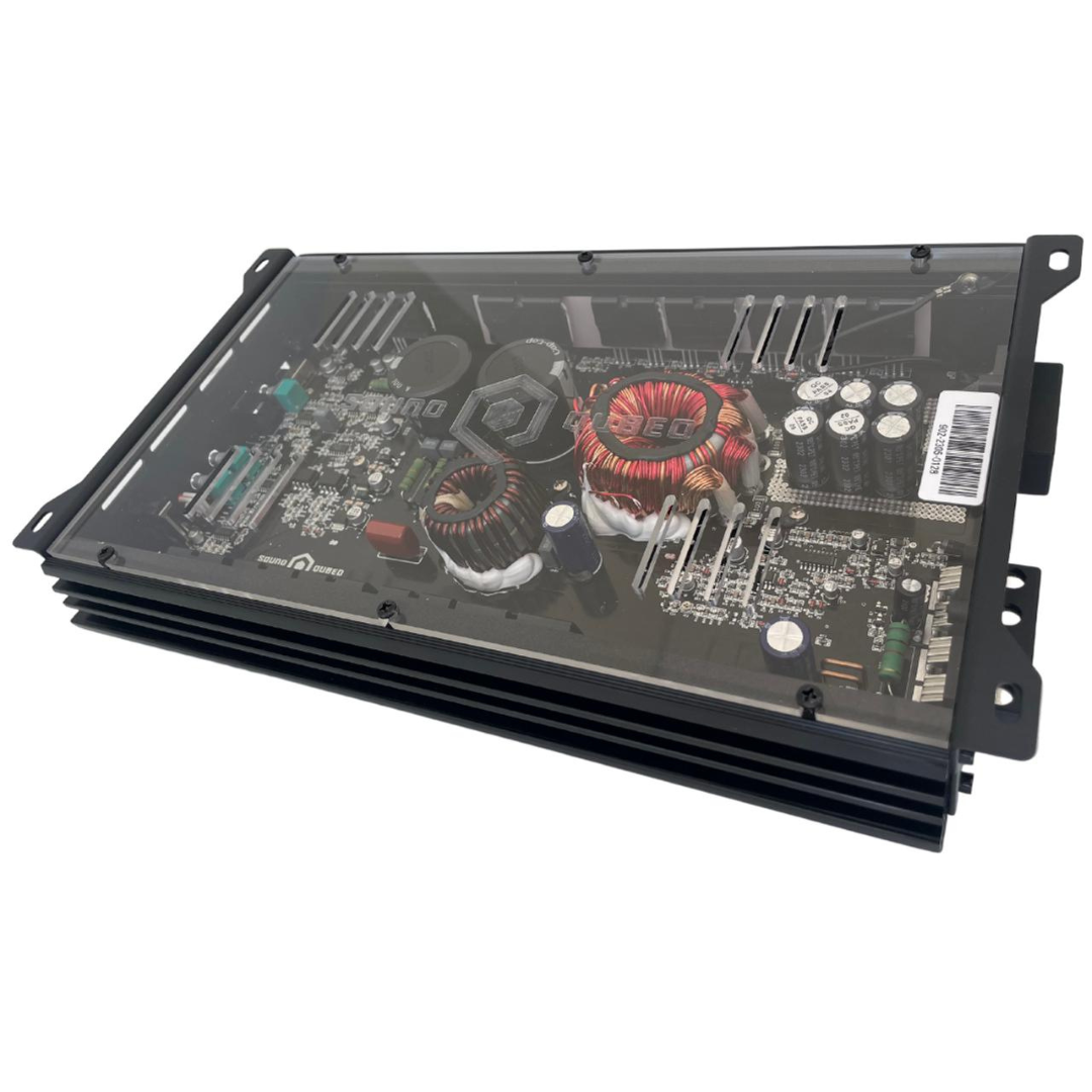 Amplificador de subwoofer monobloque Soundqubed S1-1250 clase D - 1 x 1250 vatios Rms a 1 ohmio