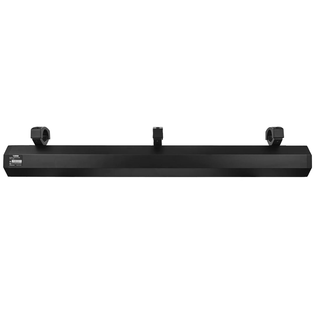 DS18 37" Amplified Marine Sound Bar with Built-in Bluetooth Connectivity and RGB Lights - 200 Watts Rms 10 Speaker System