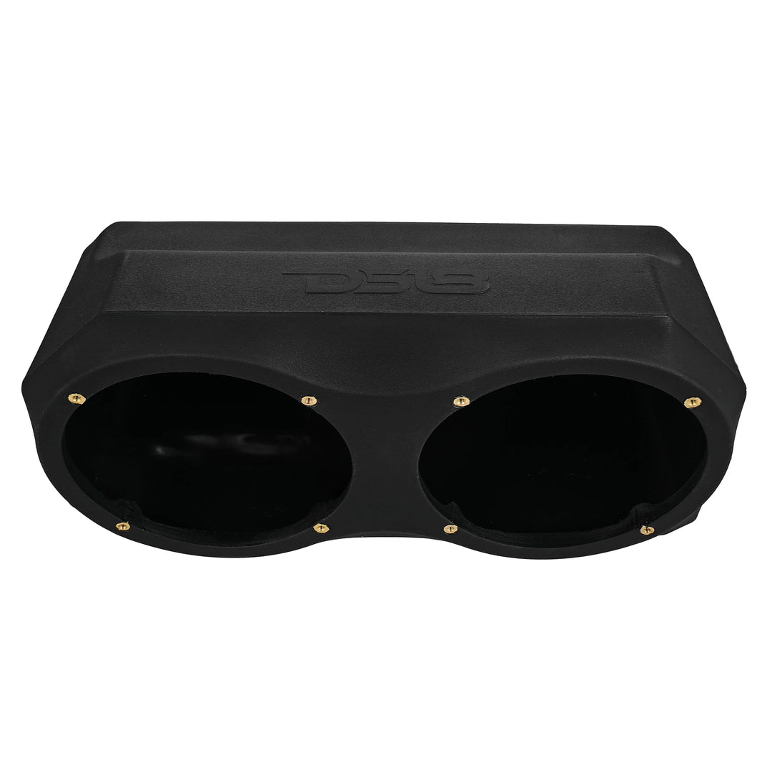 2020-Up Polaris Slingshot - DS18 Under Dash Dual 6.5" Subwoofer Enclosure - Fits 2x 6.5" Subwoofers