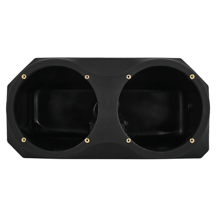 2020-Up Polaris Slingshot - DS18 Under Dash Dual 6.5" Subwoofer Enclosure - Fits 2x 6.5" Subwoofers