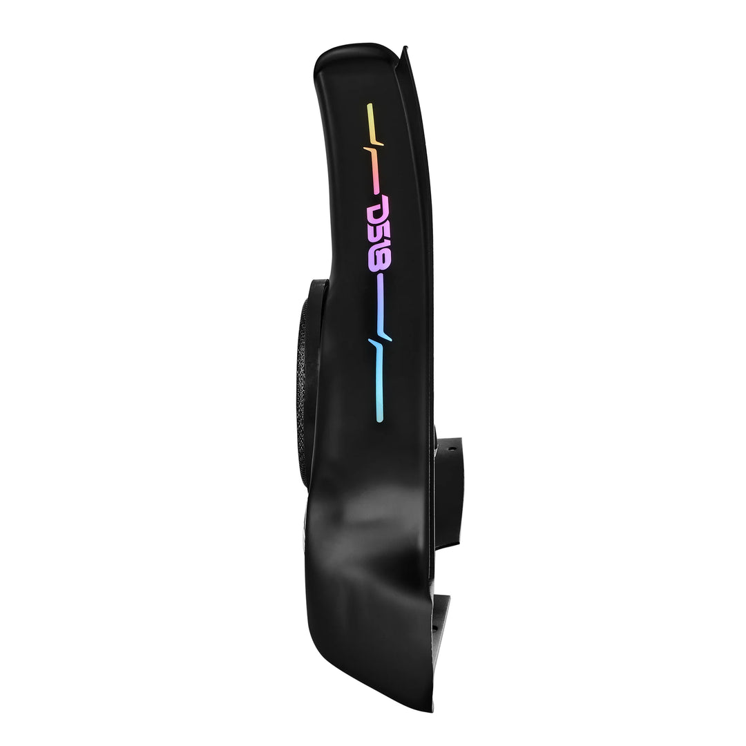 2015-up Polaris Slingshot - DS18 Armrest Pods with Digital LED Lights - Loaded with 2x 6.5" PRO-HY6.4MSL Speakers