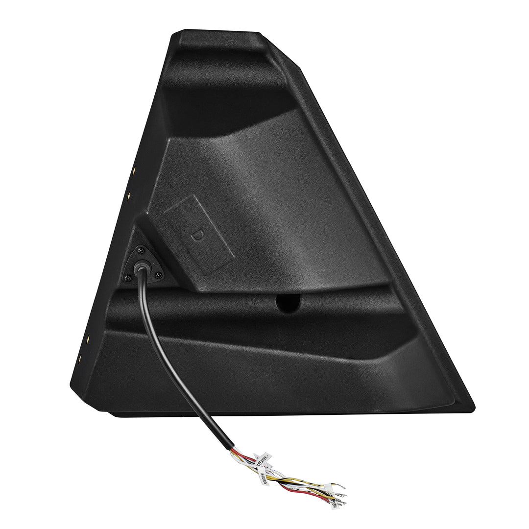 2015-up Polaris Slingshot - DS18 Kick Panel Speaker Pods with Digital LED Lights - Loaded with 2x 6.5" NXL-IQ6/BK and 2x PRO-TW1LD Tweeters