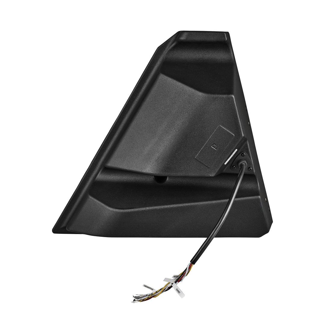 2015-up Polaris Slingshot - DS18 Kick Panel Speaker Pods with Digital LED Lights - Loaded with 2x 6.5" NXL-IQ6/BK and 2x PRO-TW1LD Tweeters