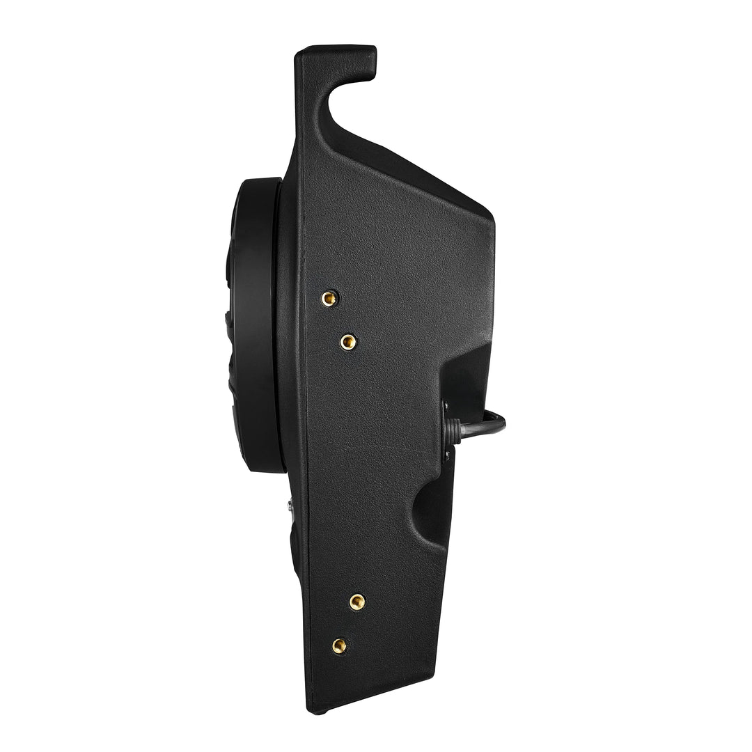 2015-up Polaris Slingshot - DS18 Kick Panel Speaker Pods with Digital LED Lights - Loaded with 2x 6.5" NXL-IQ6/BK and 2x PRO-TW1LD Tweeters