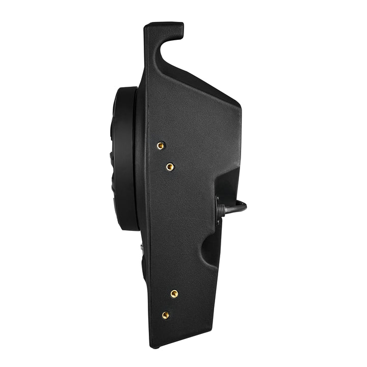 2015-up Polaris Slingshot - DS18 Kick Panel Speaker Pods with Digital LED Lights - Loaded with 2x 6.5" NXL-IQ6/BK and 2x PRO-TW1LD Tweeters