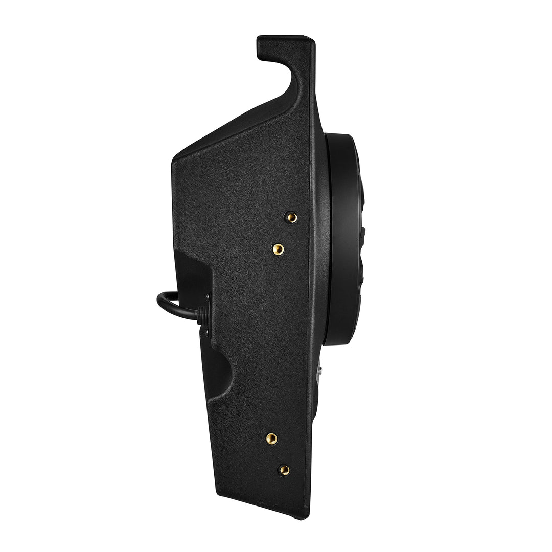 2015-up Polaris Slingshot - DS18 Kick Panel Speaker Pods with Digital LED Lights - Loaded with 2x 6.5" NXL-IQ6/BK and 2x PRO-TW1LD Tweeters