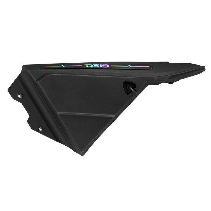 DS18 Kick Panel Speaker Pods with LEDs - Fits 2020-Up Polaris Slingshot