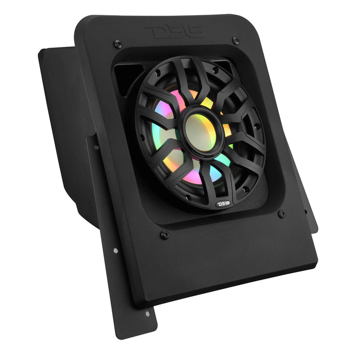 DS18 Sealed Enclosure with 10" Subwoofer and LEDs - Fits 2015-up Polaris Slingshot