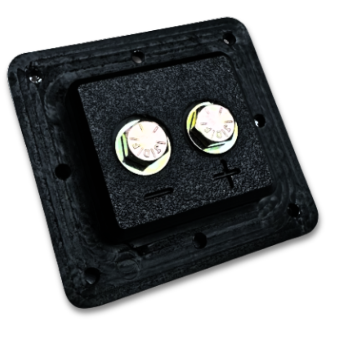 SMD 1-Channel Square Speaker Terminal - Grade 8 Hardware