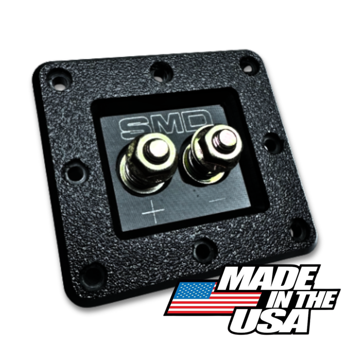 SMD 1-Channel Square Speaker Terminal - Grade 8 Hardware