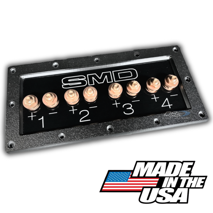 SMD 4-Channel Speaker Terminal - Copper Hardware