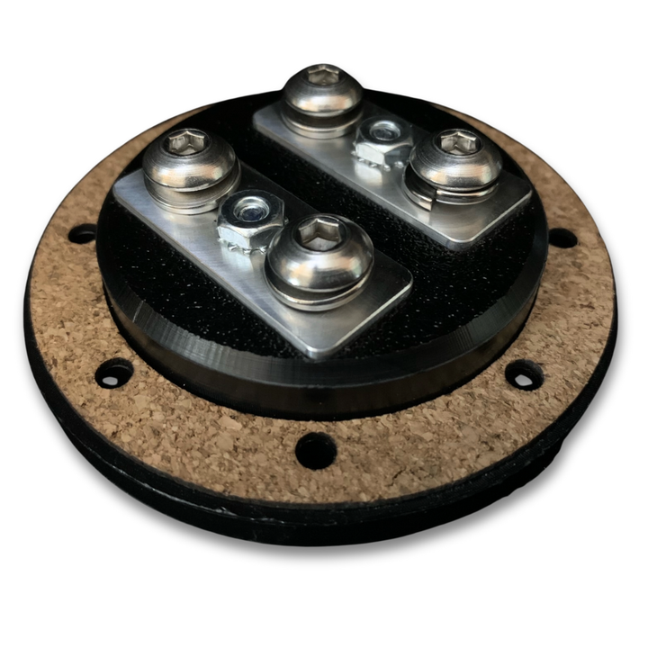 SMD QR 1-Channel Quick Release Magnet Speaker Terminal - Stainless and Aluminum Hardware