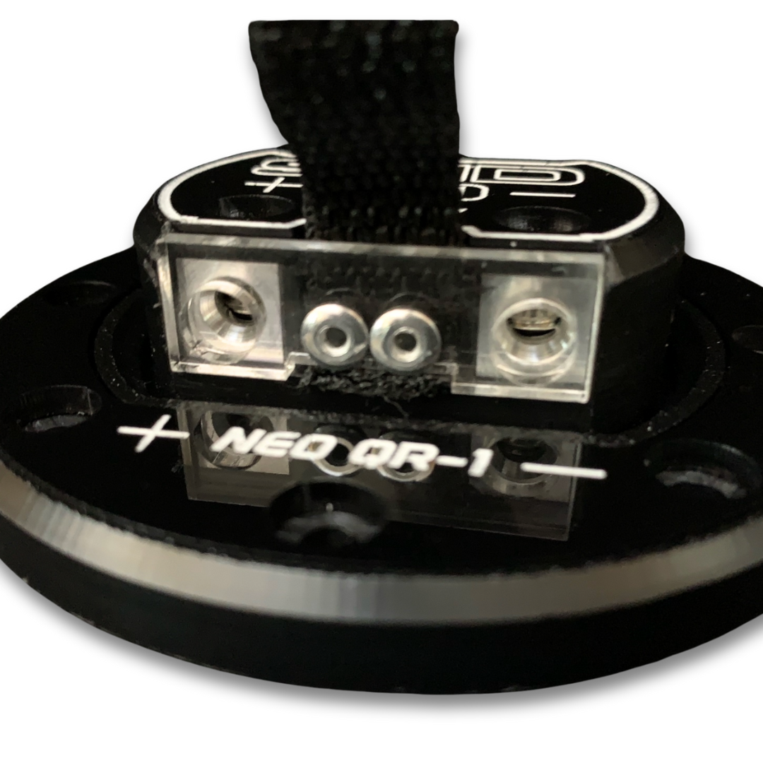 SMD QR 1-Channel Quick Release Magnet Speaker Terminal - Stainless and Aluminum Hardware