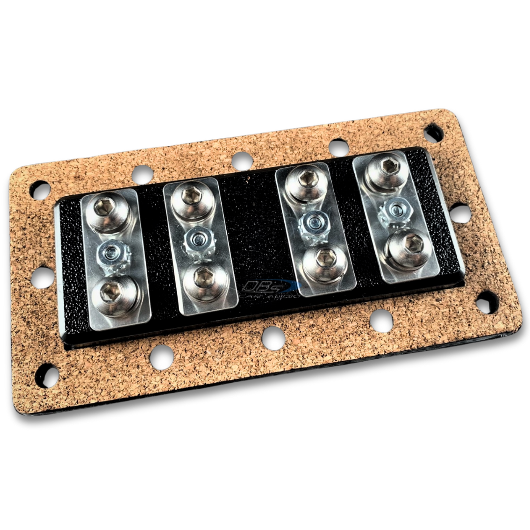 SMD QR 2-Channel Quick Release Magnet Speaker Terminal - Stainless and Aluminum Hardware