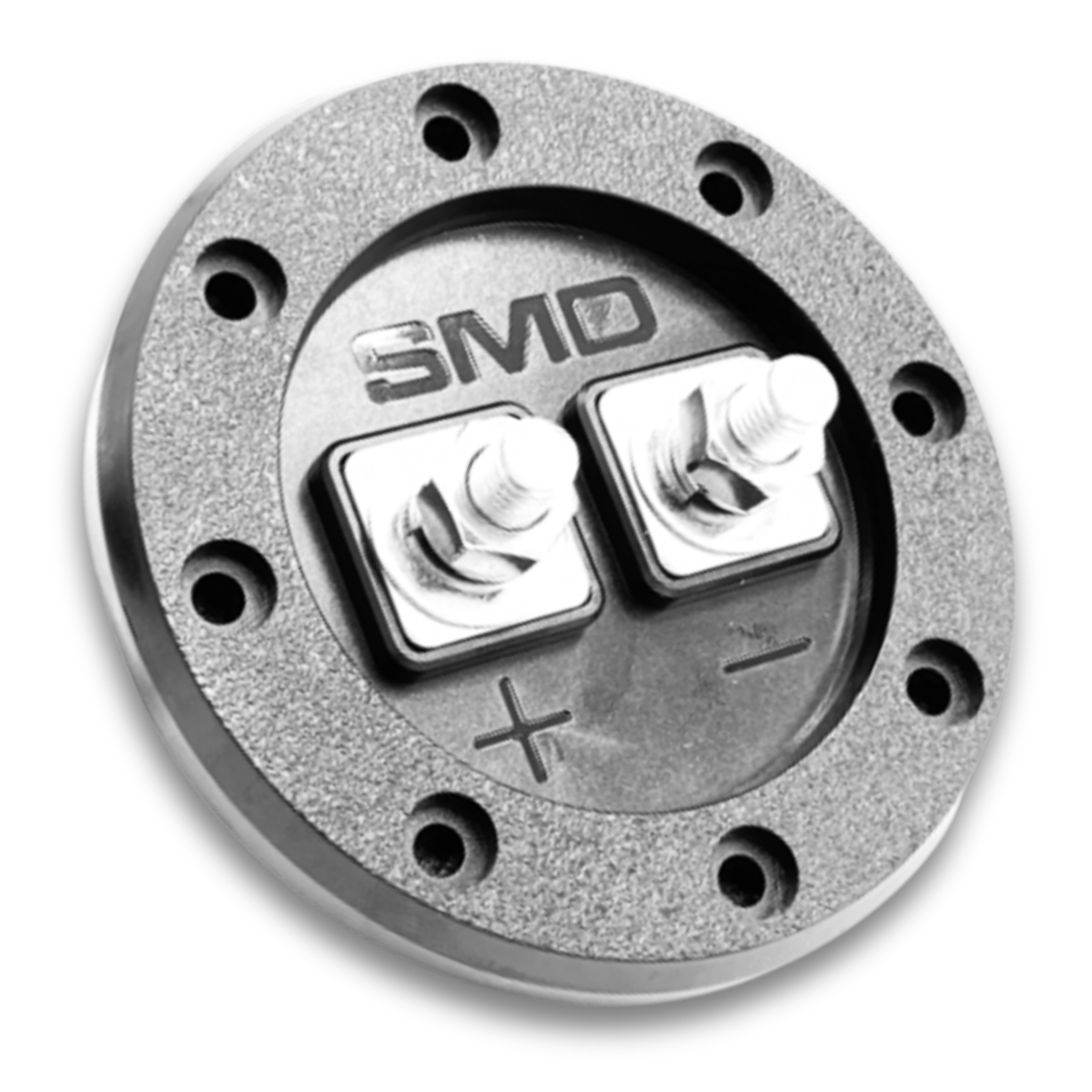 SMD TCR 1-Channel Heavy-Duty Speaker Terminal - Aluminum