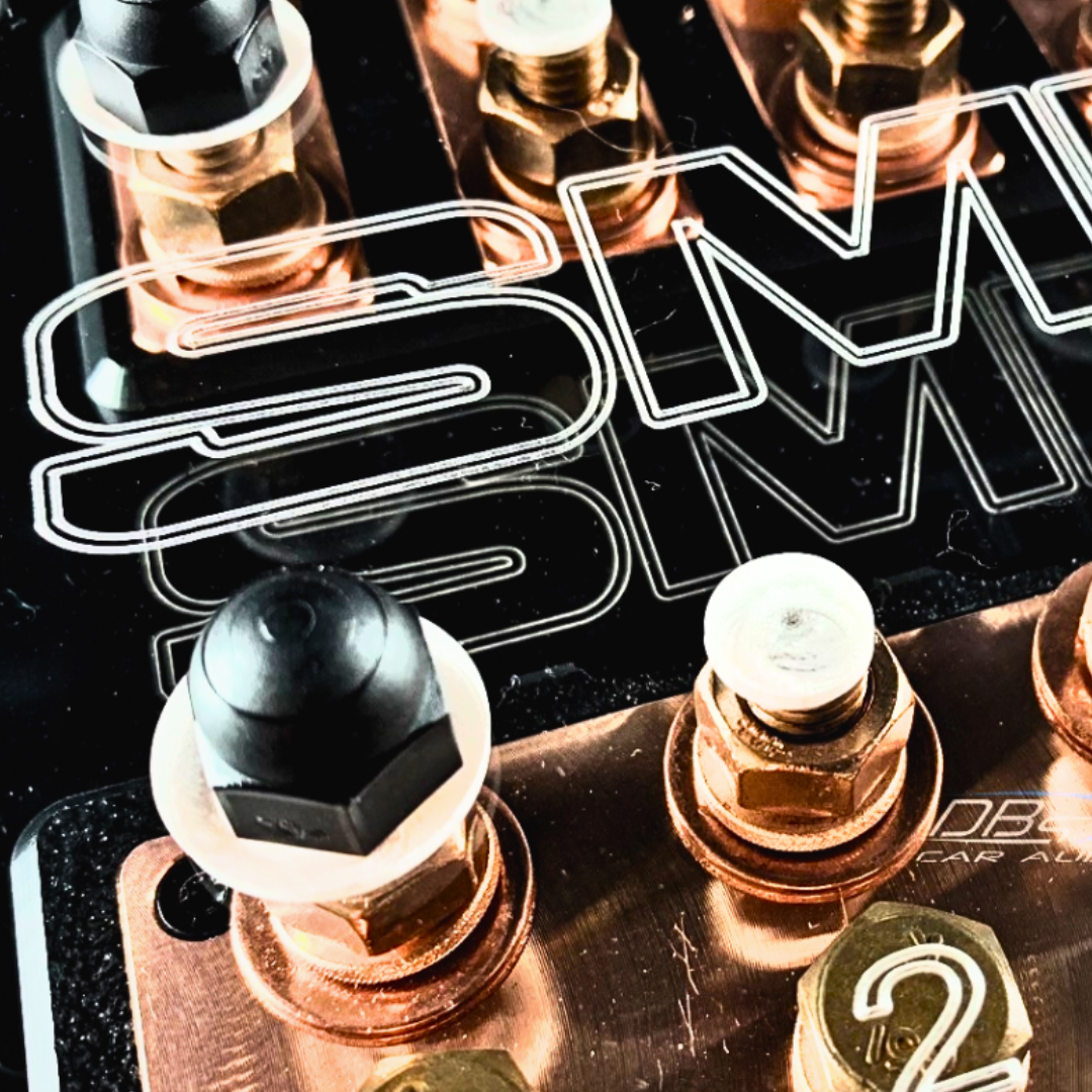 SMD Triple XL2 3 Spot ANL Fuse Block - Copper Hardware