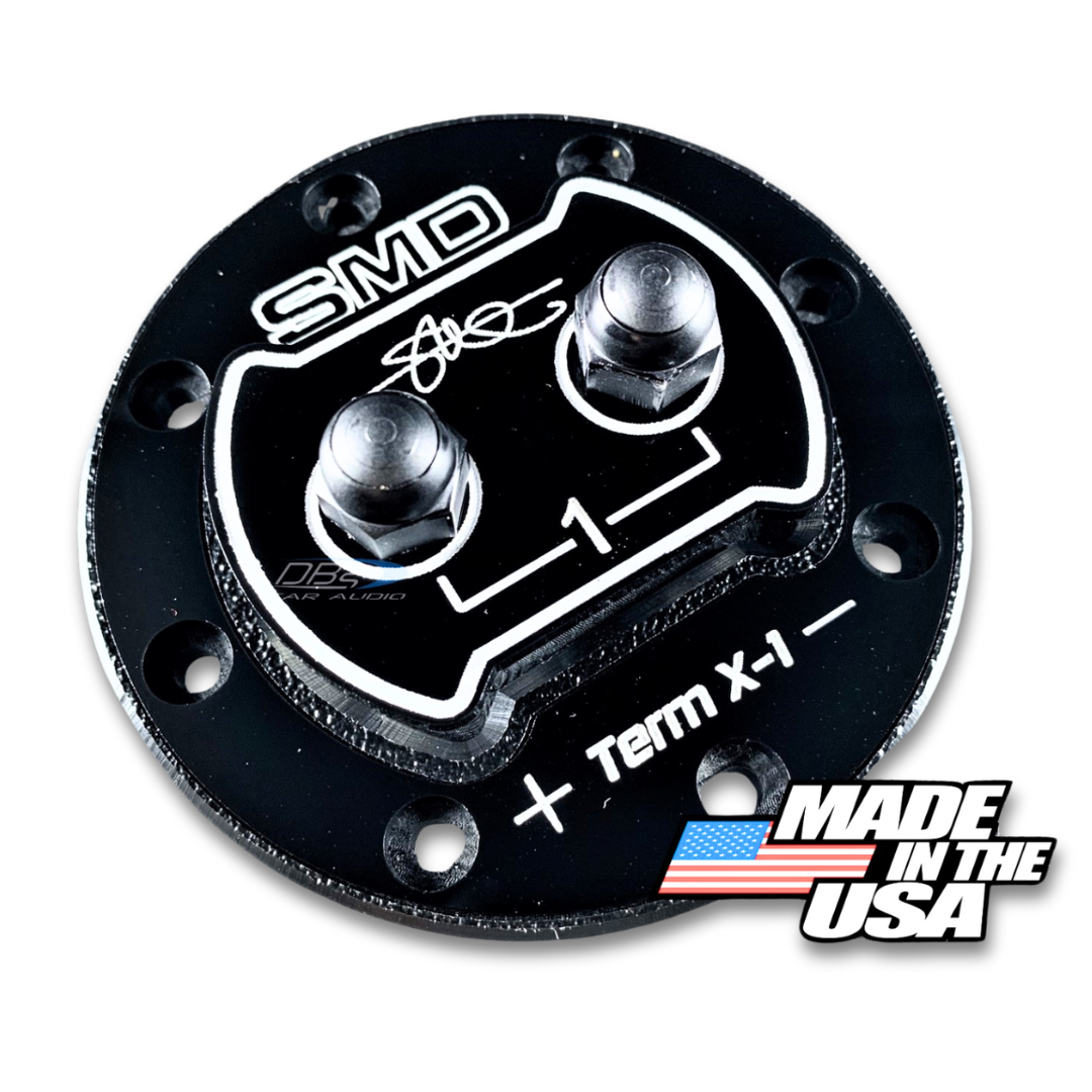 SMD TX 1-Channel Speaker Terminal - Stainless and Aluminum Hardware