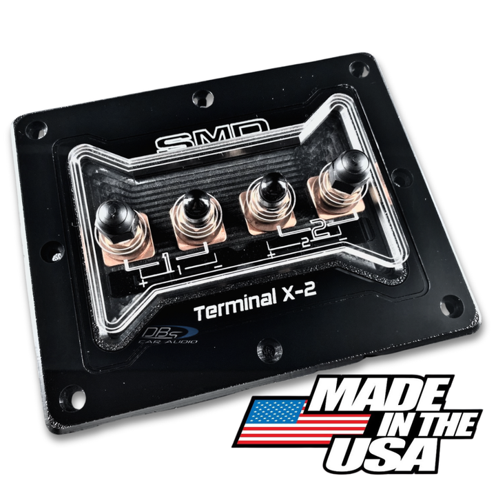 SMD TX 2-Channel Speaker Terminal - Copper Hardware