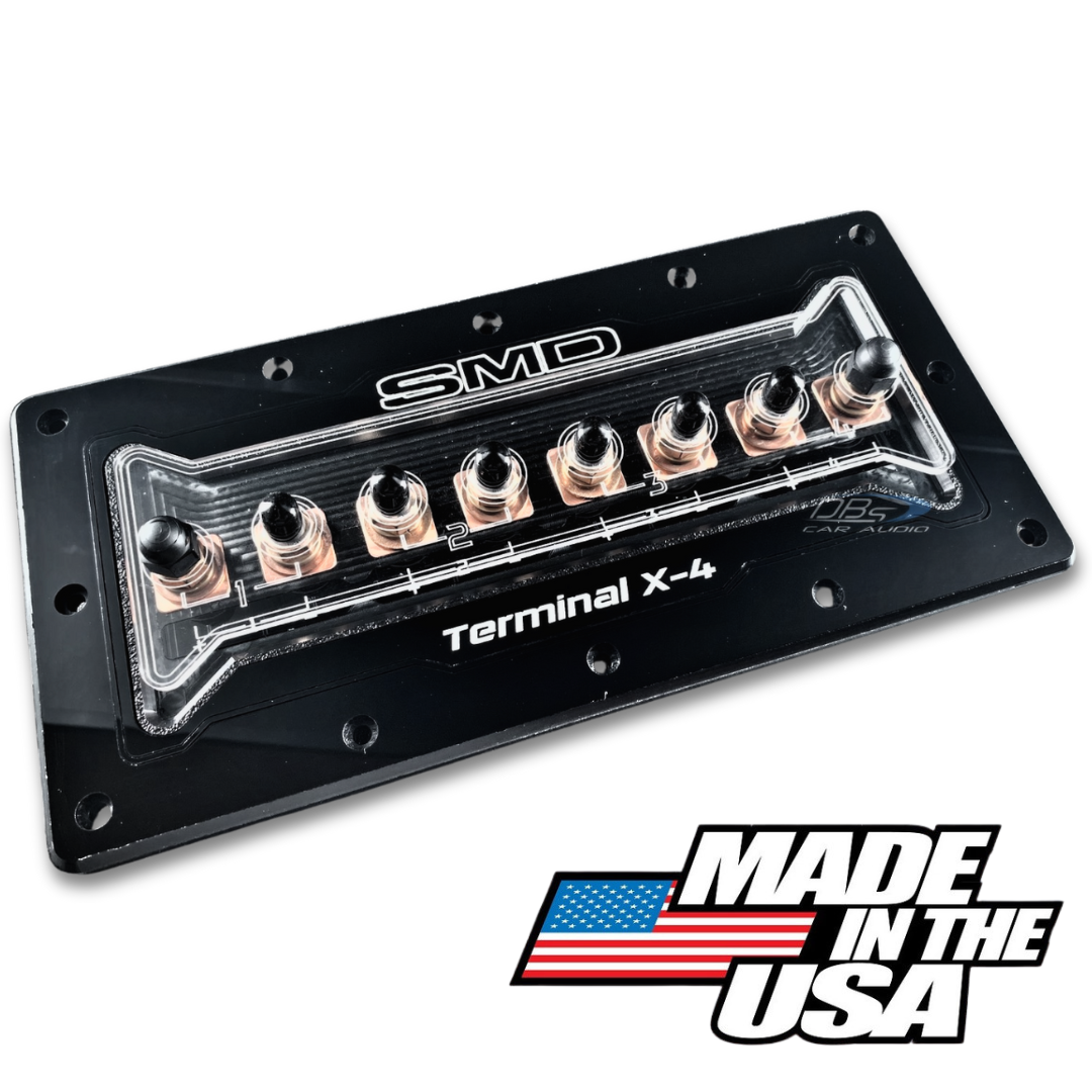 SMD TX 4-Channel Speaker Terminal - Copper Hardware