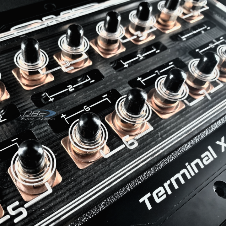 SMD TX 8-Channel Speaker Terminal - Copper Hardware