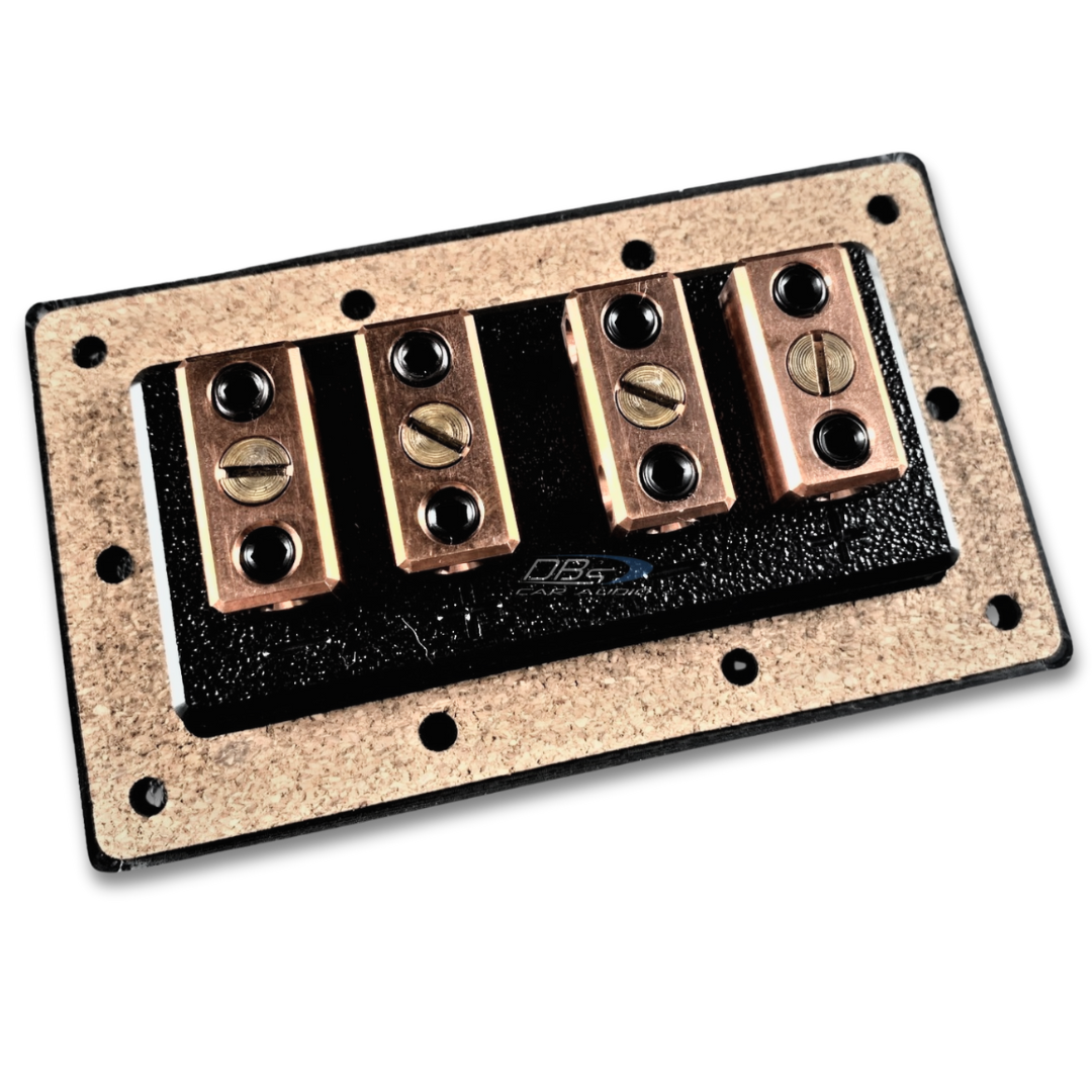 SMD XTB 2-Channel Speaker Terminal - Oxygen-free Copper Hardware