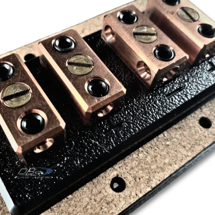 SMD XTB 2-Channel Speaker Terminal - Oxygen-free Copper Hardware