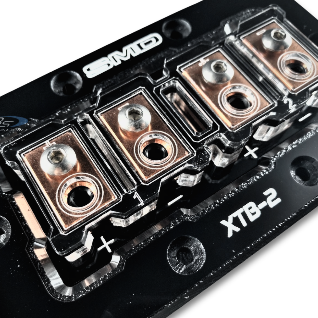 SMD XTB 2-Channel Speaker Terminal - Oxygen-free Copper Hardware