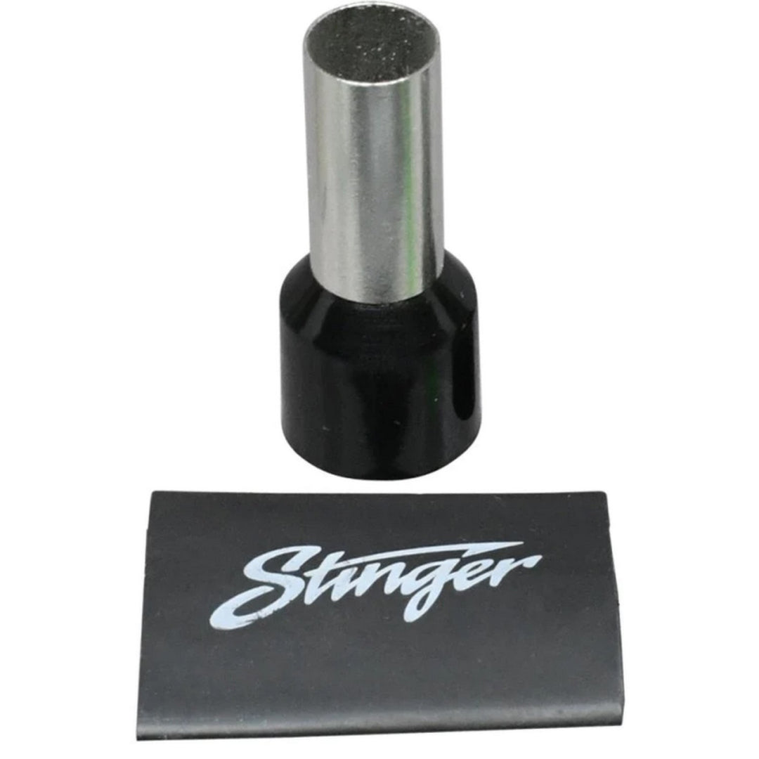 Stinger SPTF0425 4 Gauge Tinned Oxygen-free Copper Wire Ferrules with Heat Shrink - 50 Pieces