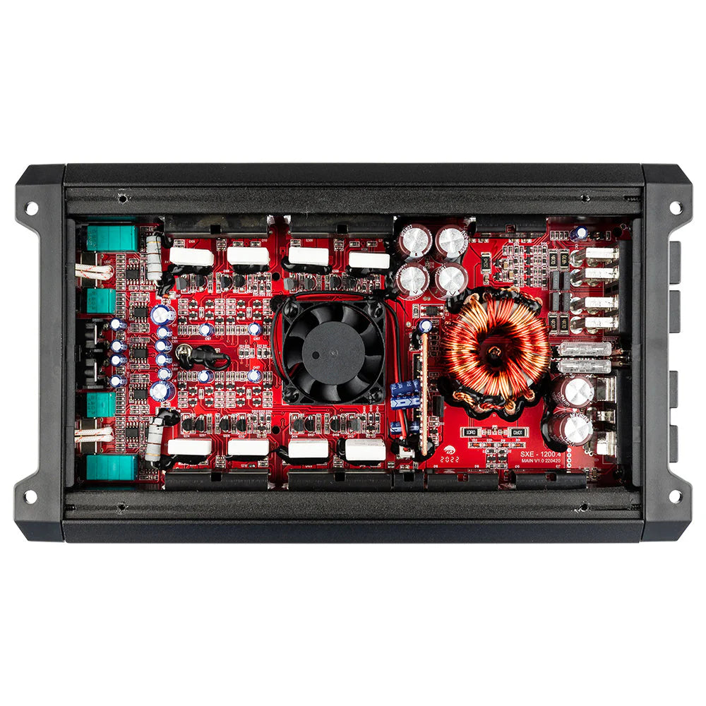 DS18 SXE 4-Channel Class AB Amplifier - 4 x 60 Watts Rms @ 4-ohm