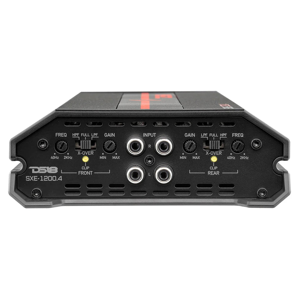 DS18 SXE 4-Channel Class AB Amplifier - 4 x 60 Watts Rms @ 4-ohm