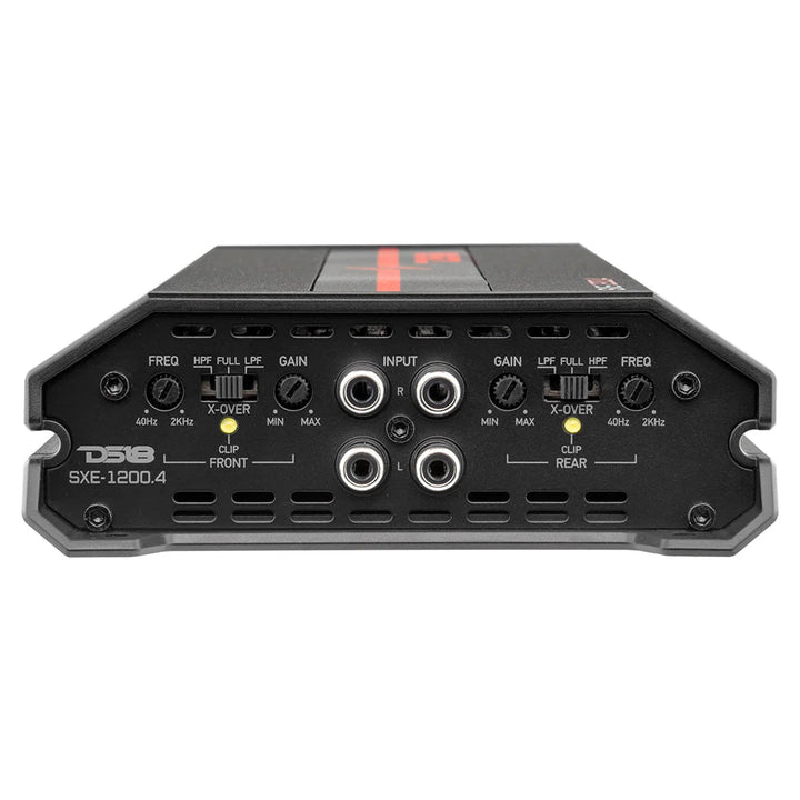 DS18 SXE 4-Channel Class AB Amplifier - 4 x 60 Watts Rms @ 4-ohm