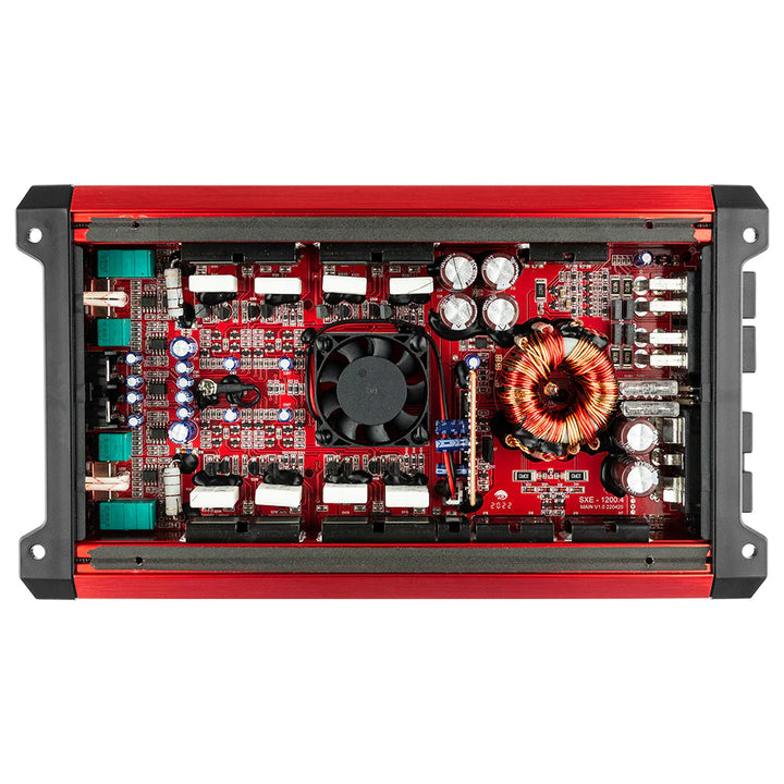DS18 SXE 4-Channel Class AB Amplifier - 4 x 60 Watts Rms @ 4-ohm