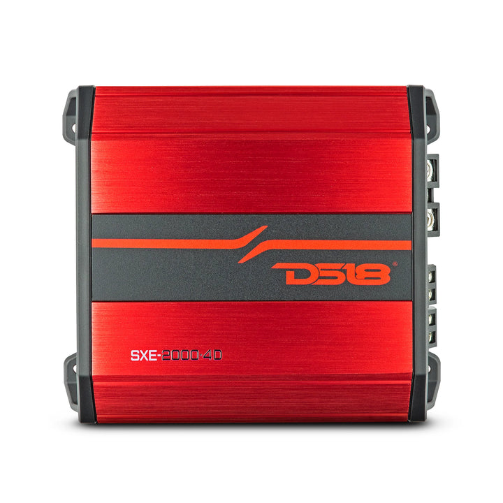 DS18 SXE 4-Channel Class D Amplifier - 4 x 100 Watts Rms @ 4-ohm
