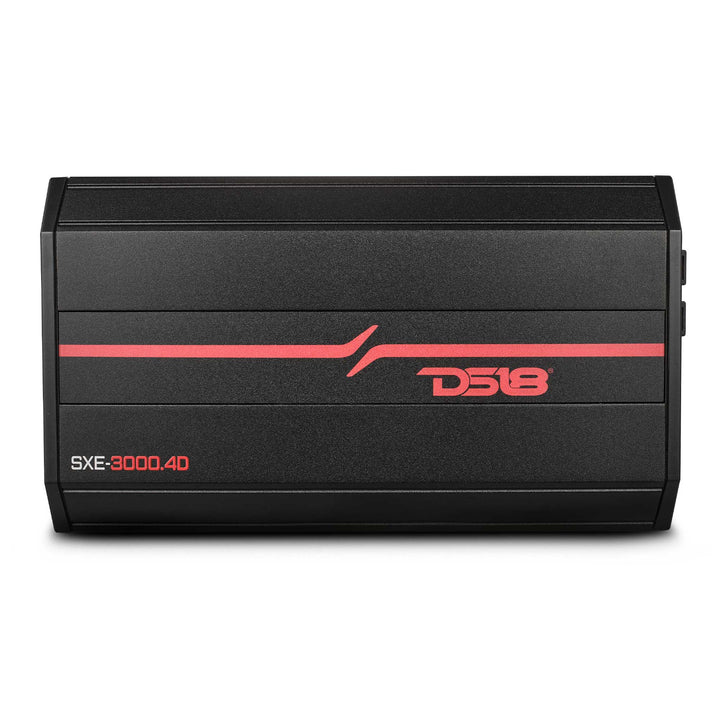 DS18 SXE 4-Channel Class D Amplifier - 4 x 200 Watts Rms @ 4-ohm