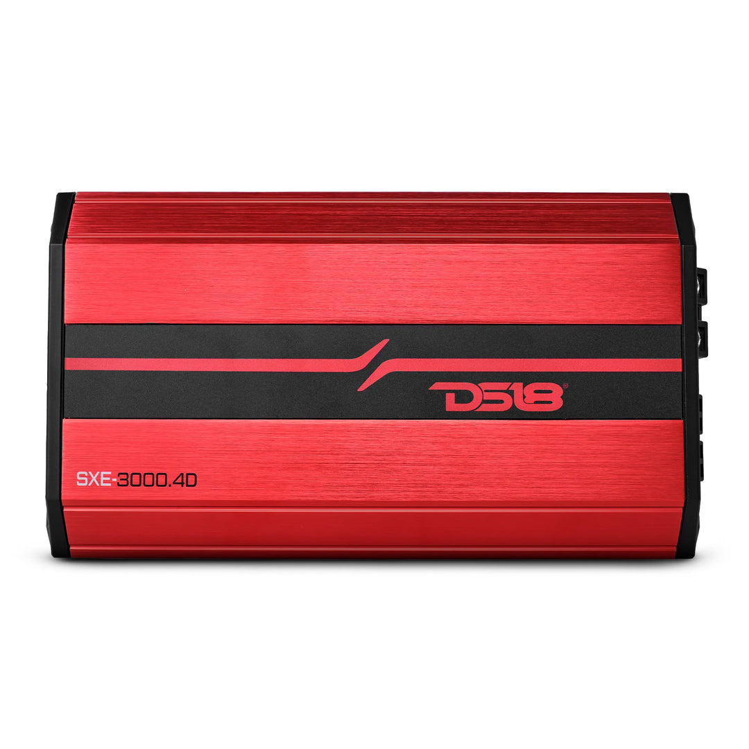 DS18 SXE 4-Channel Class D Amplifier - 4 x 200 Watts Rms @ 4-ohm