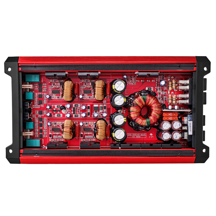 DS18 SXE 4-Channel Class D Amplifier - 4 x 200 Watts Rms @ 4-ohm