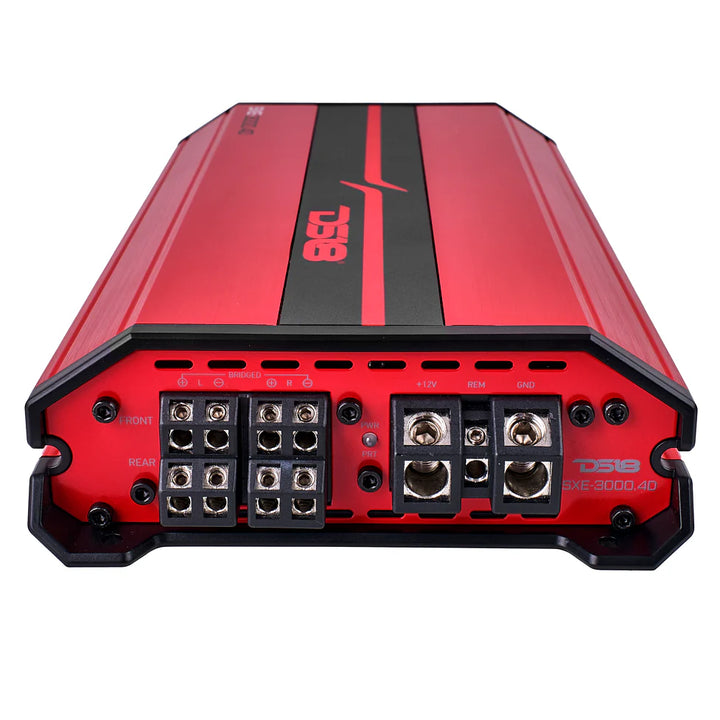 DS18 SXE 4-Channel Class D Amplifier - 4 x 200 Watts Rms @ 4-ohm