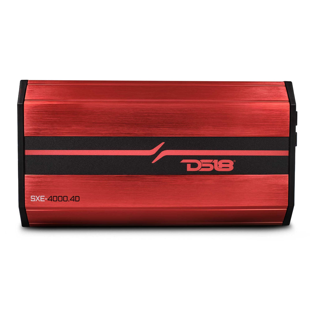 DS18 SXE 4-Channel Class D Amplifier - 4 x 275 Watts Rms @ 4-ohm