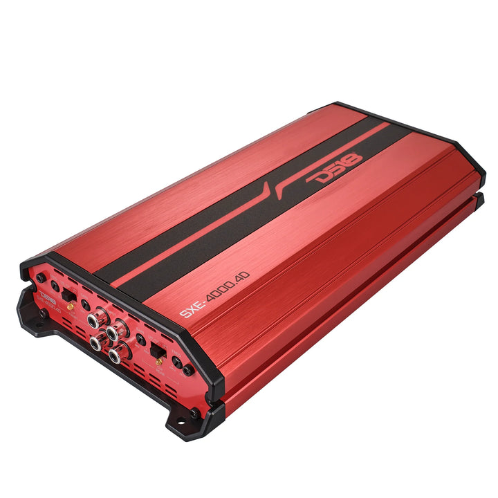 DS18 SXE 4-Channel Class D Amplifier - 4 x 275 Watts Rms @ 4-ohm