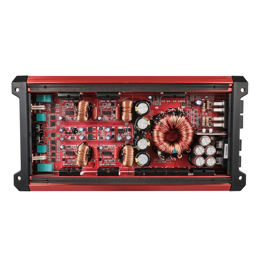 DS18 SXE 4-Channel Class D Amplifier - 4 x 275 Watts Rms @ 4-ohm