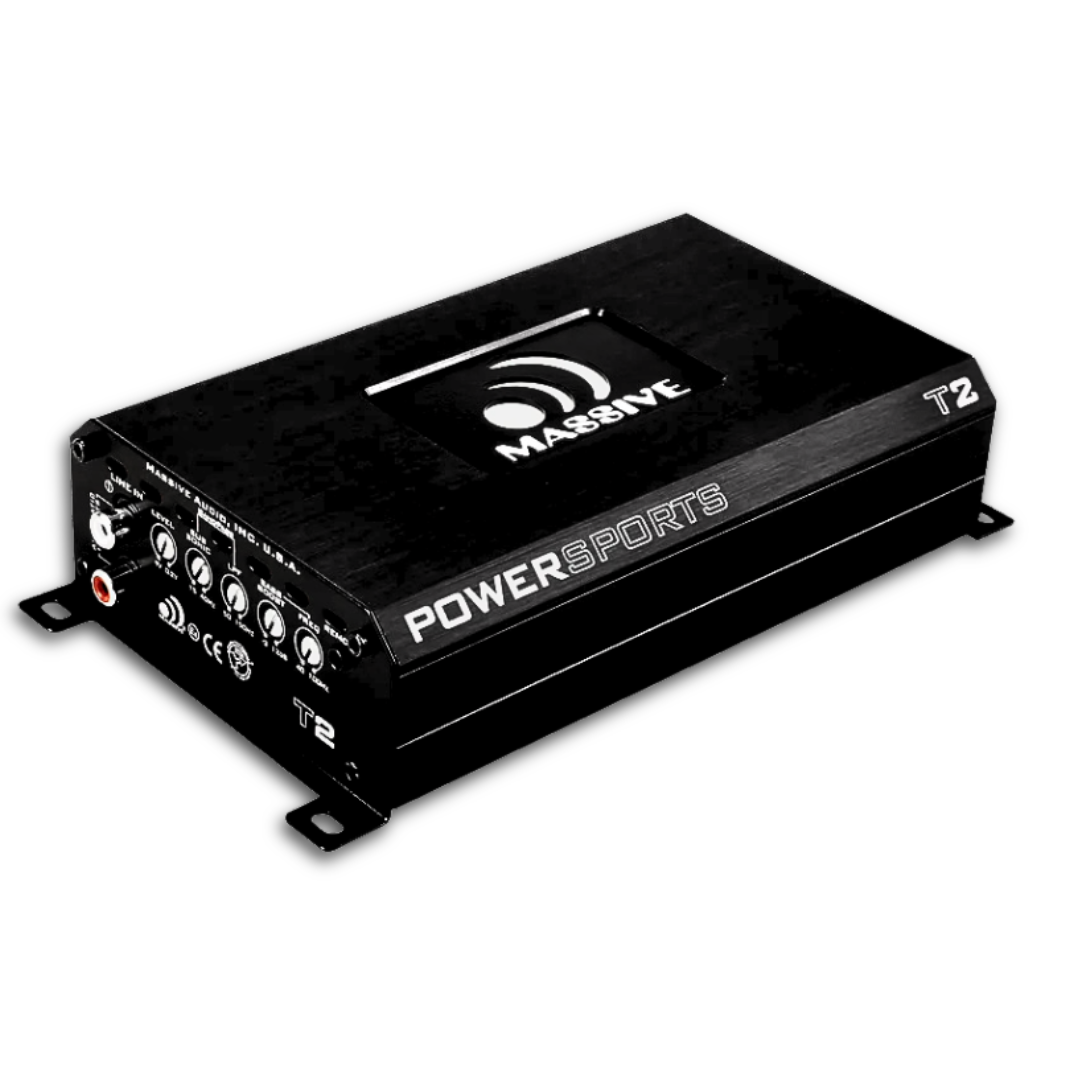 Massive Audio T3 Monoblock Marine Amplifier - 1400 Watts Rms @ 1-ohm