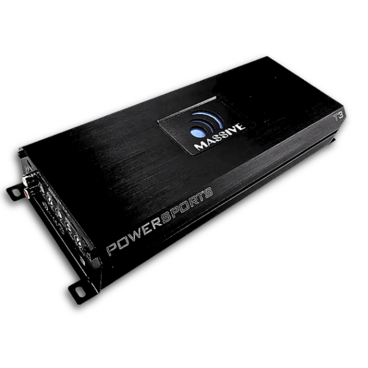 Massive Audio T3 Monoblock Marine Amplifier - 1400 Watts Rms @ 1-ohm