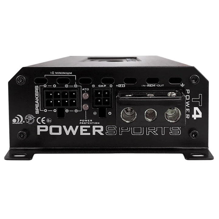 Massive Audio T4 Monoblock Marine Amplifier - 2000 Watts Rms @ 1-ohm