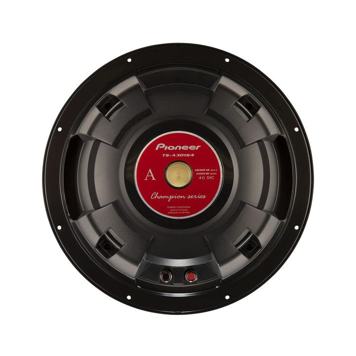 Pioneer TS-A301S4 12" Subwoofer - 500 Watts Rms Single 4-ohm