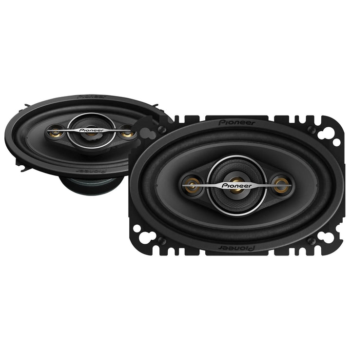 Pioneer TS-A4671F 4x6" 4-Way Coaxial Speakers - 30 Watts Rms 4-ohm