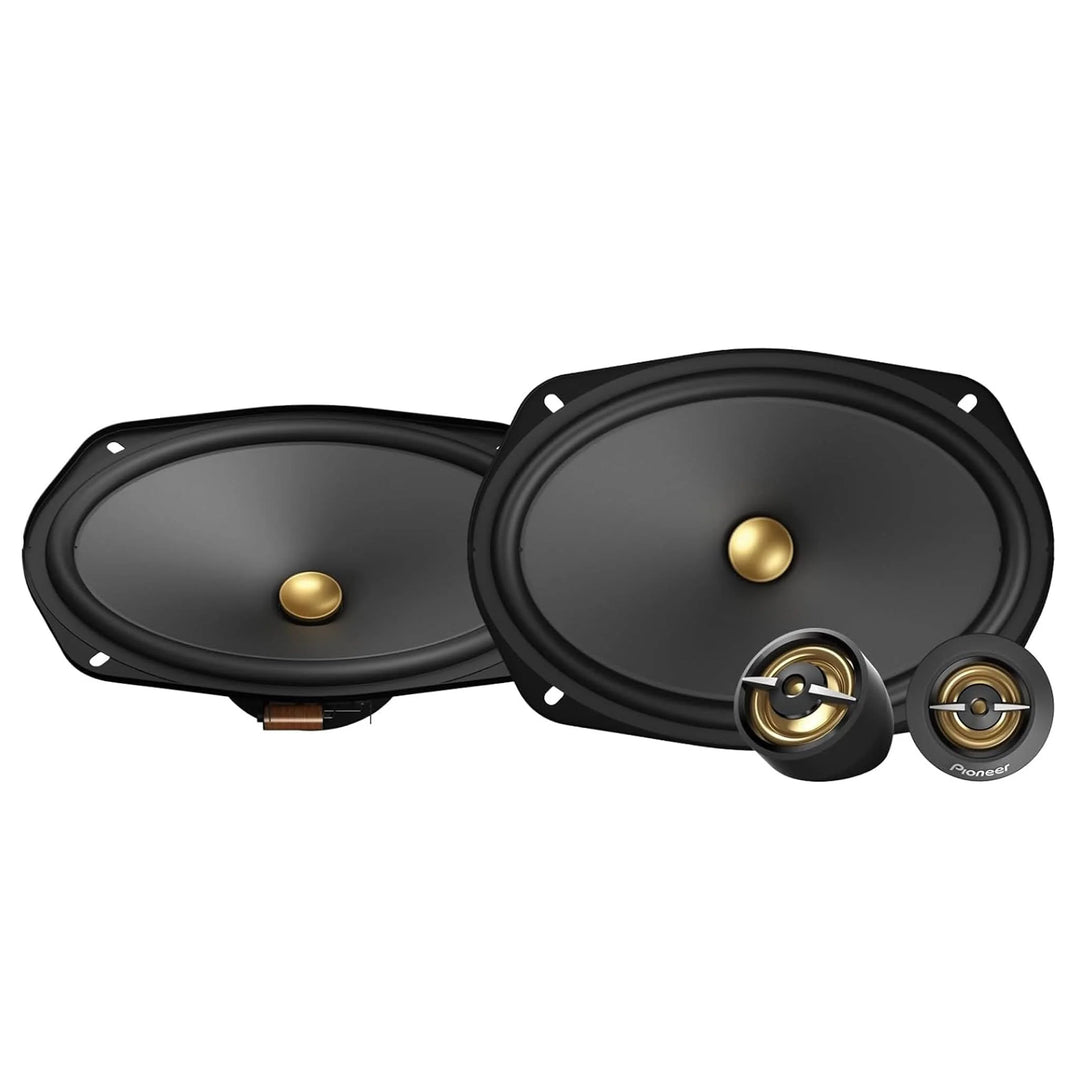 Pioneer TS-A6901C 6x9" 2-Way Component Speaker Set - 100 Watts Rms 4-ohm