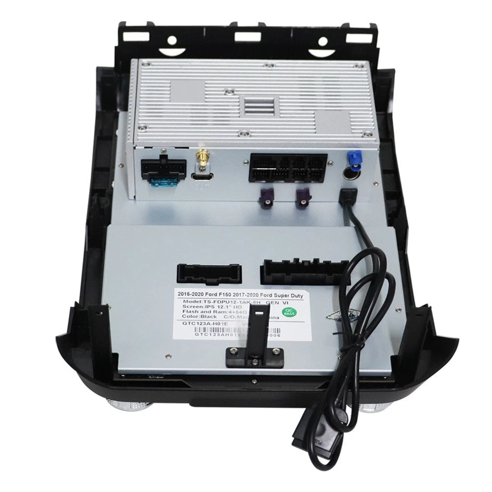 Linkswell T-Style Radio with 12.1" Touchscreen 6th Gen - Fits 2015-2020 F-150 / 2017-2023 Super Duty
