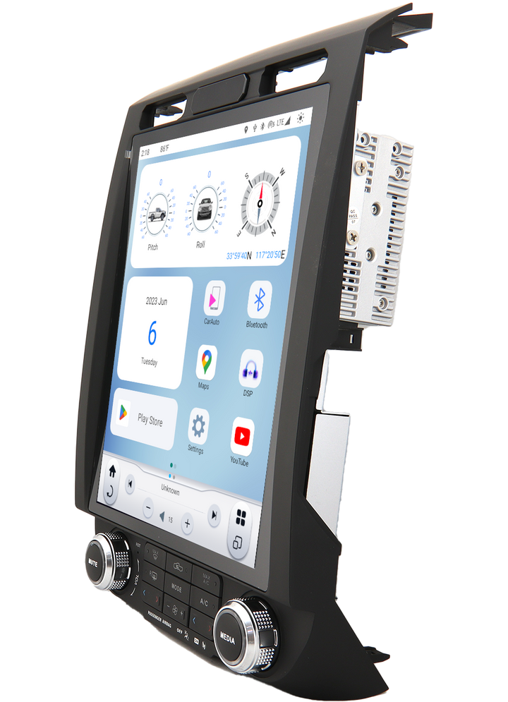 Linkswell T-Style Radio with 12.1" Touchscreen 6th Gen - Fits 2015-2020 F-150 / 2017-2023 Super Duty