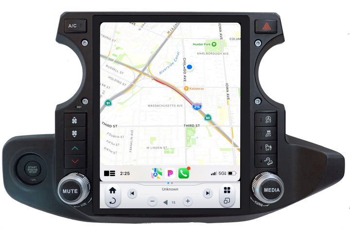 Linkswell T-Style Radio with 12.1" Touchscreen 6th Gen - Fits 2018-2023 Jeep Wrangler JL / Gladiator JT